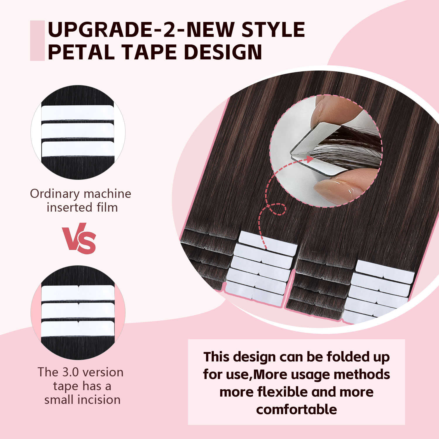 Extensions de cheveux Sweetmet - Invisible Tape In Extensions Real Hair avis et prix