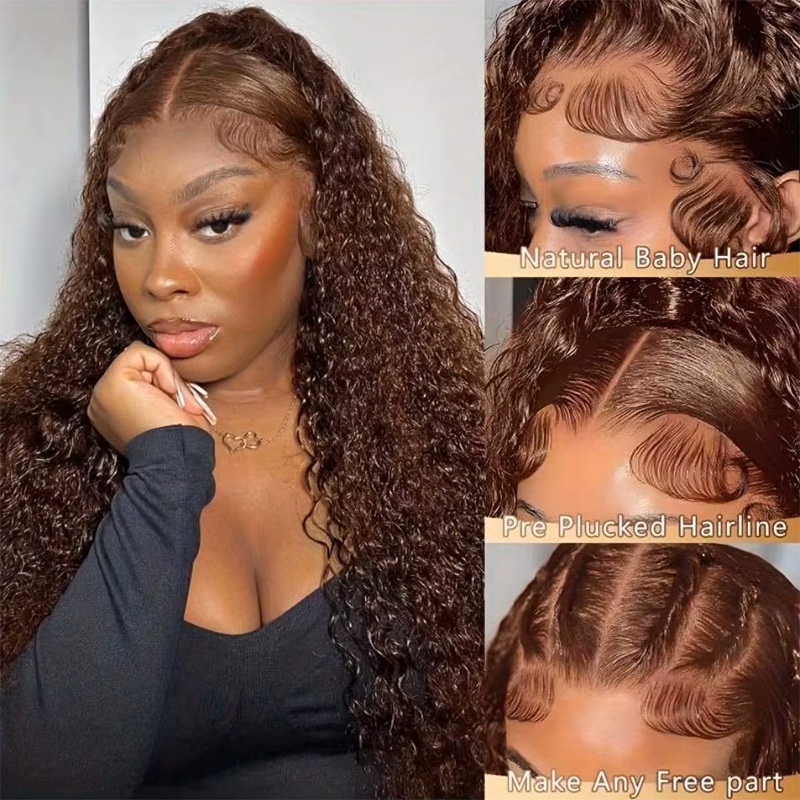 Perruque frontale en dentelle  - Human Hair Wigs avis et prix