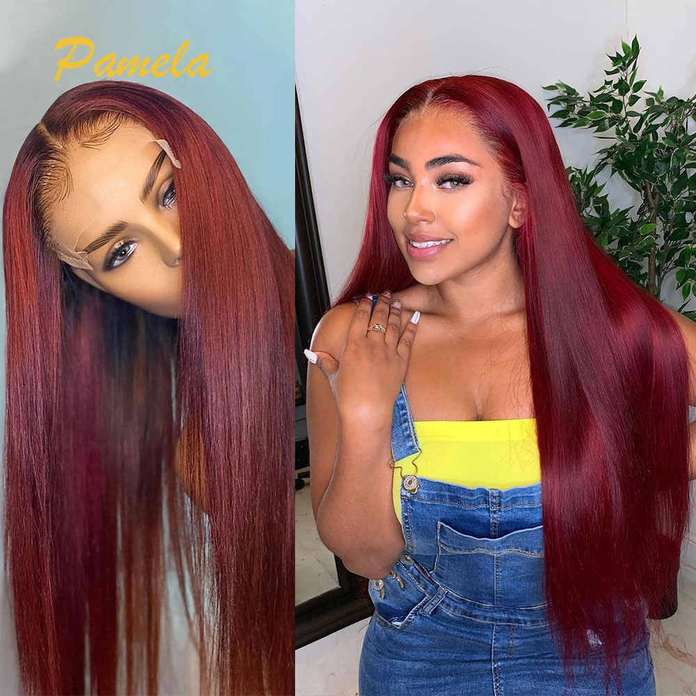 Perruque sans colle de couleur - Lace Front Wigs avis et prix